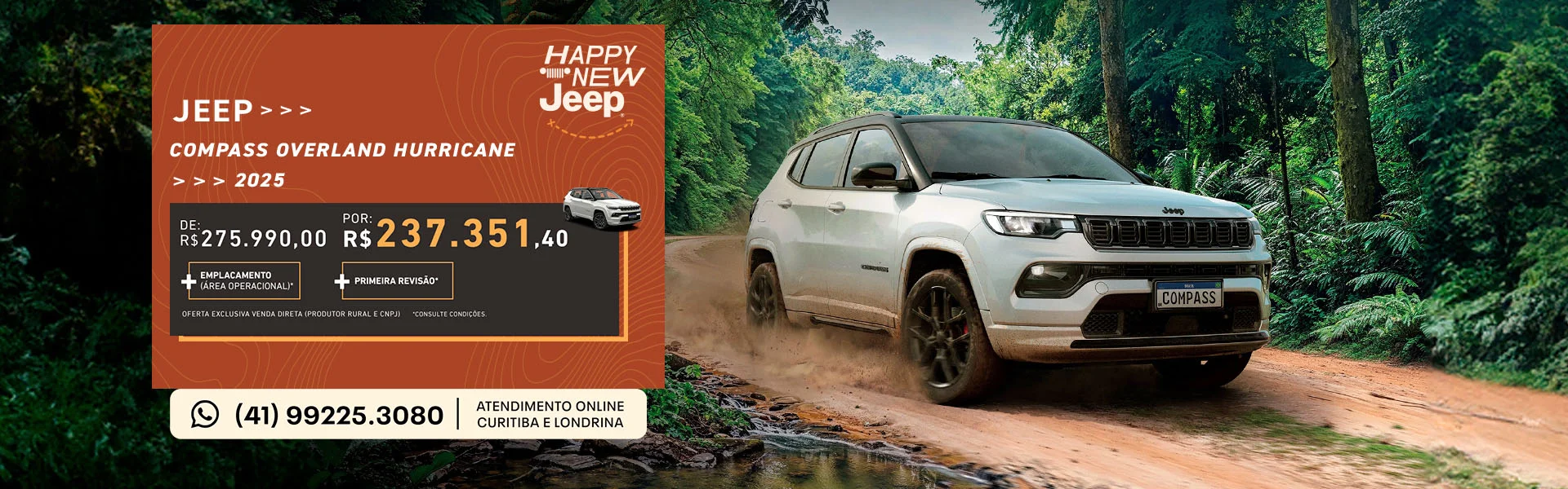 Jeep Compass é na Divesa!